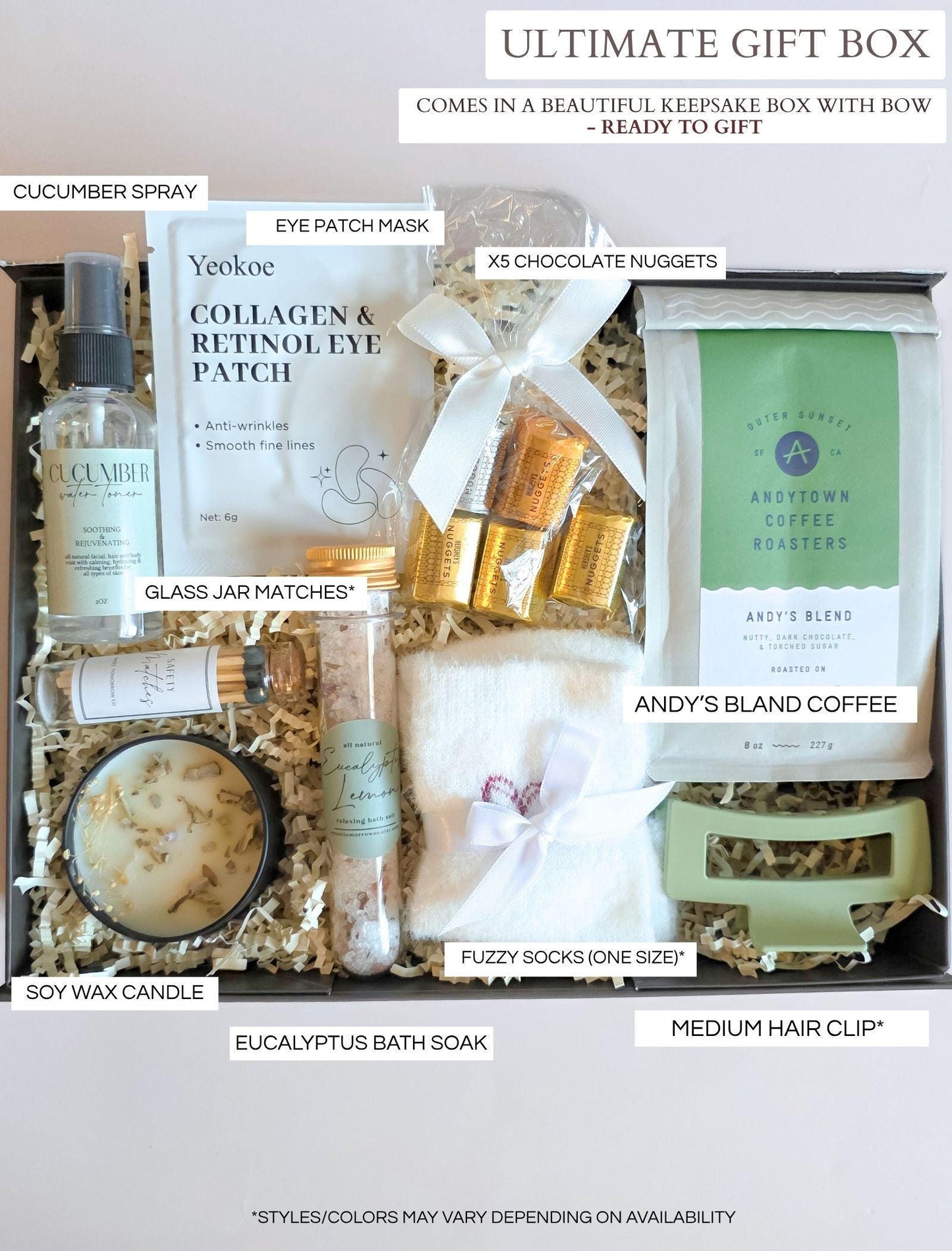 Coffee Lover Cozy Basket