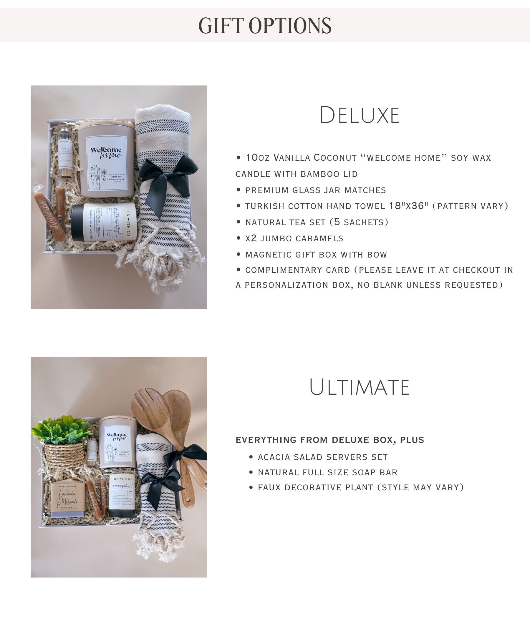 Welcome Home Housewarming Gift Basket
