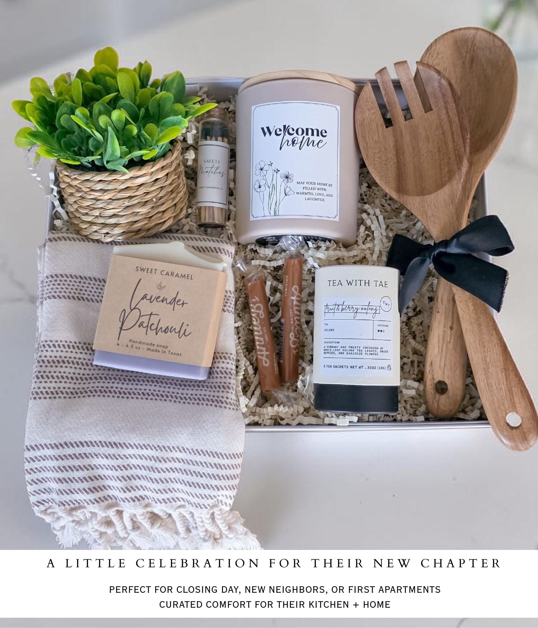 Welcome Home Housewarming Gift Basket