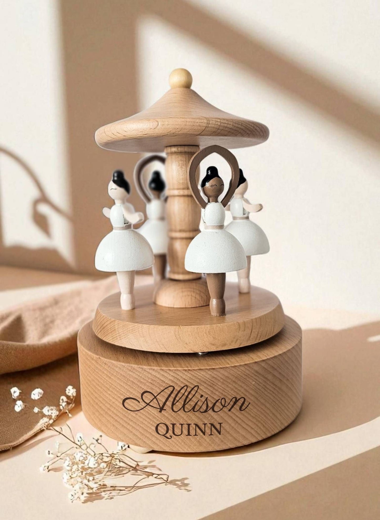 Personalized Music Carousel Box