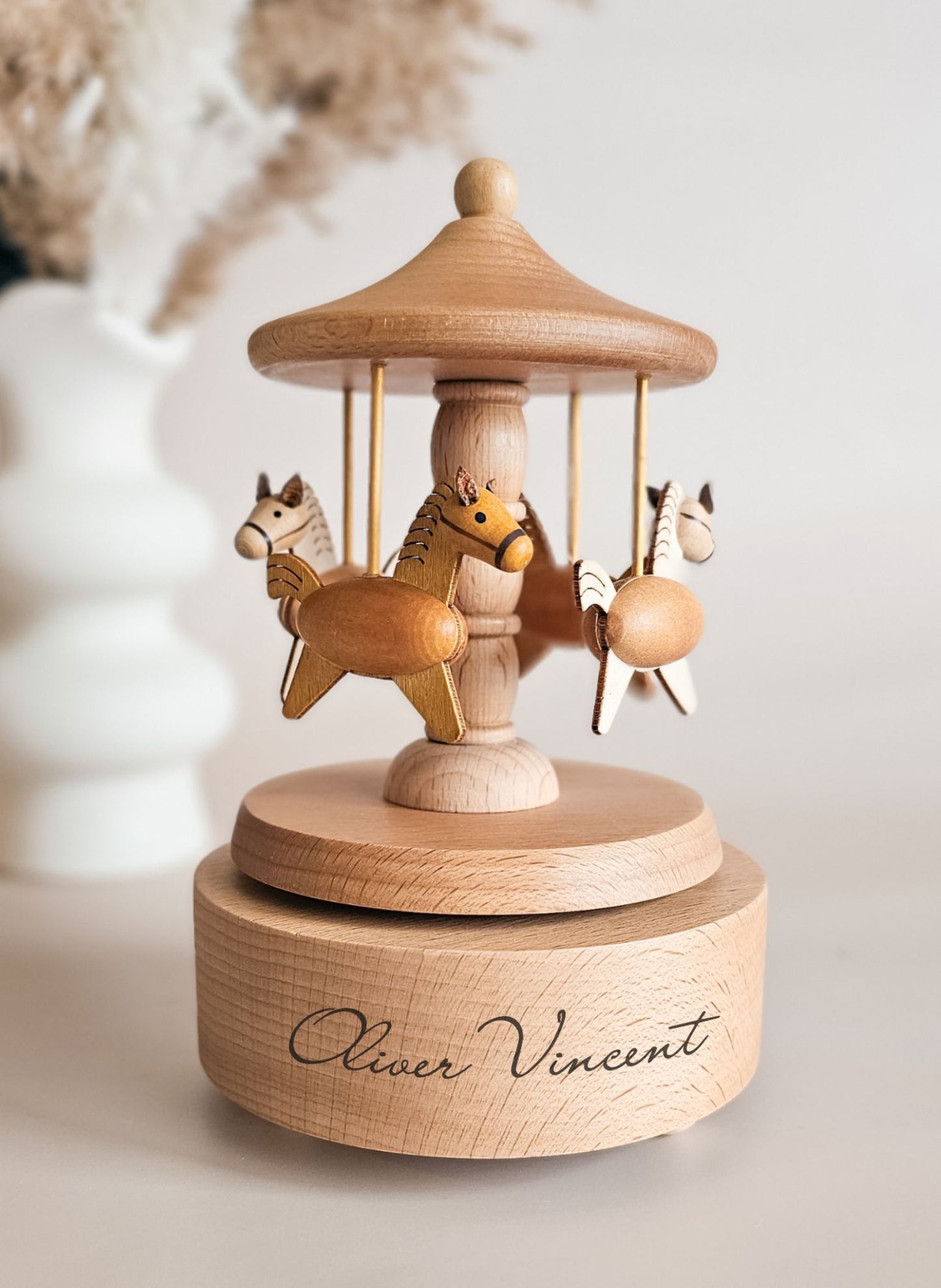 Personalized Music Carousel Box