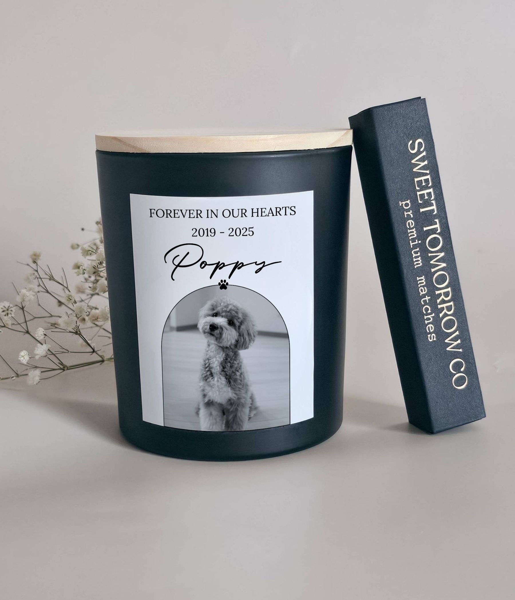 Pet Memorial Candle Sympathy Gift Box