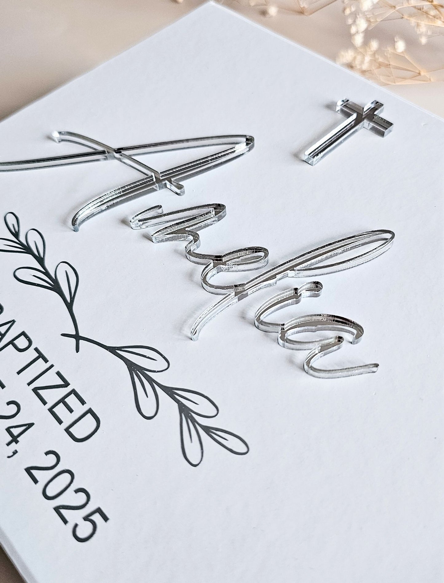 Custom Christening Box