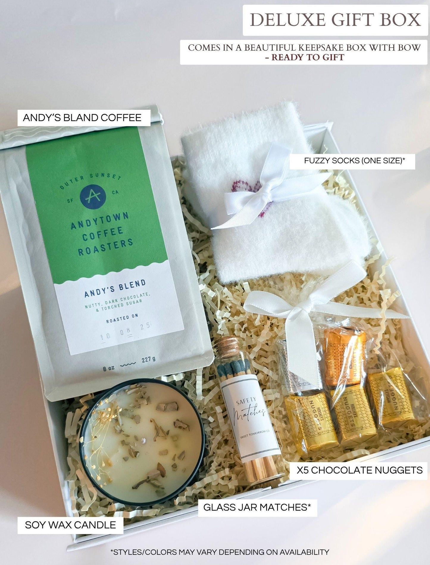 Coffee Lover Cozy Basket