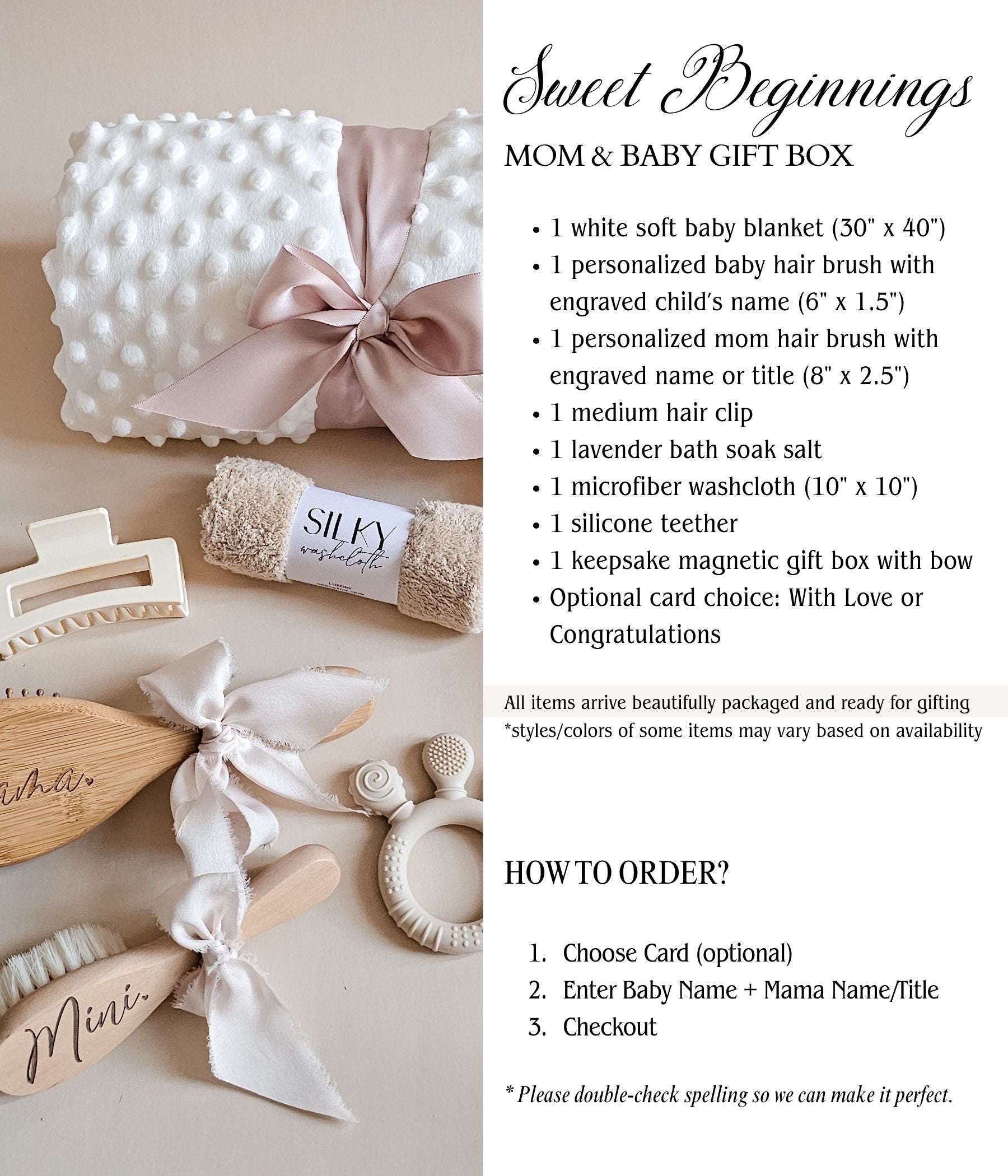 Mom & Baby Gift Basket