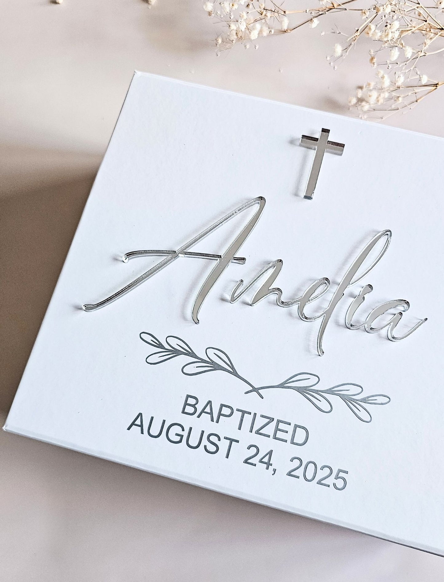 Custom Christening Box
