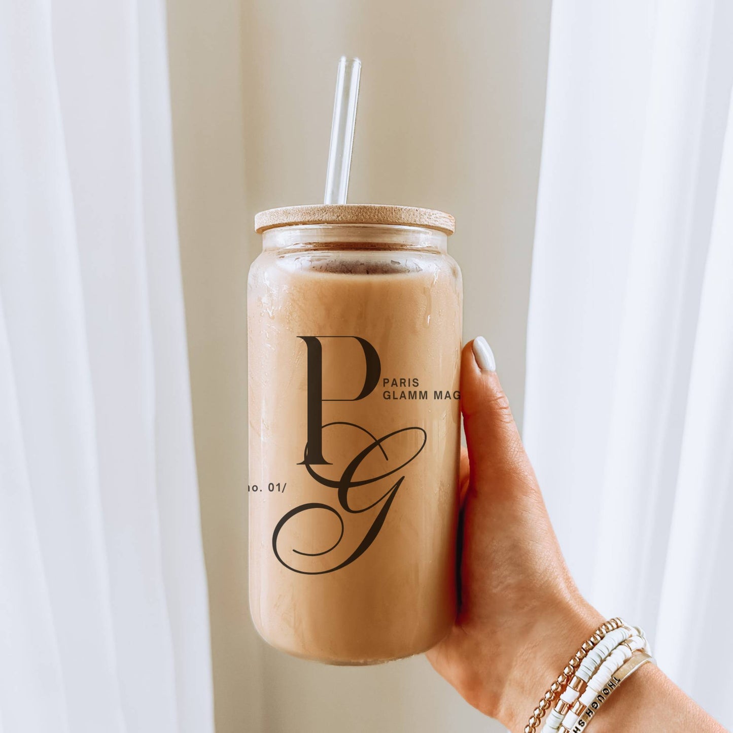 Custom Logo Glass Drinkwarerr