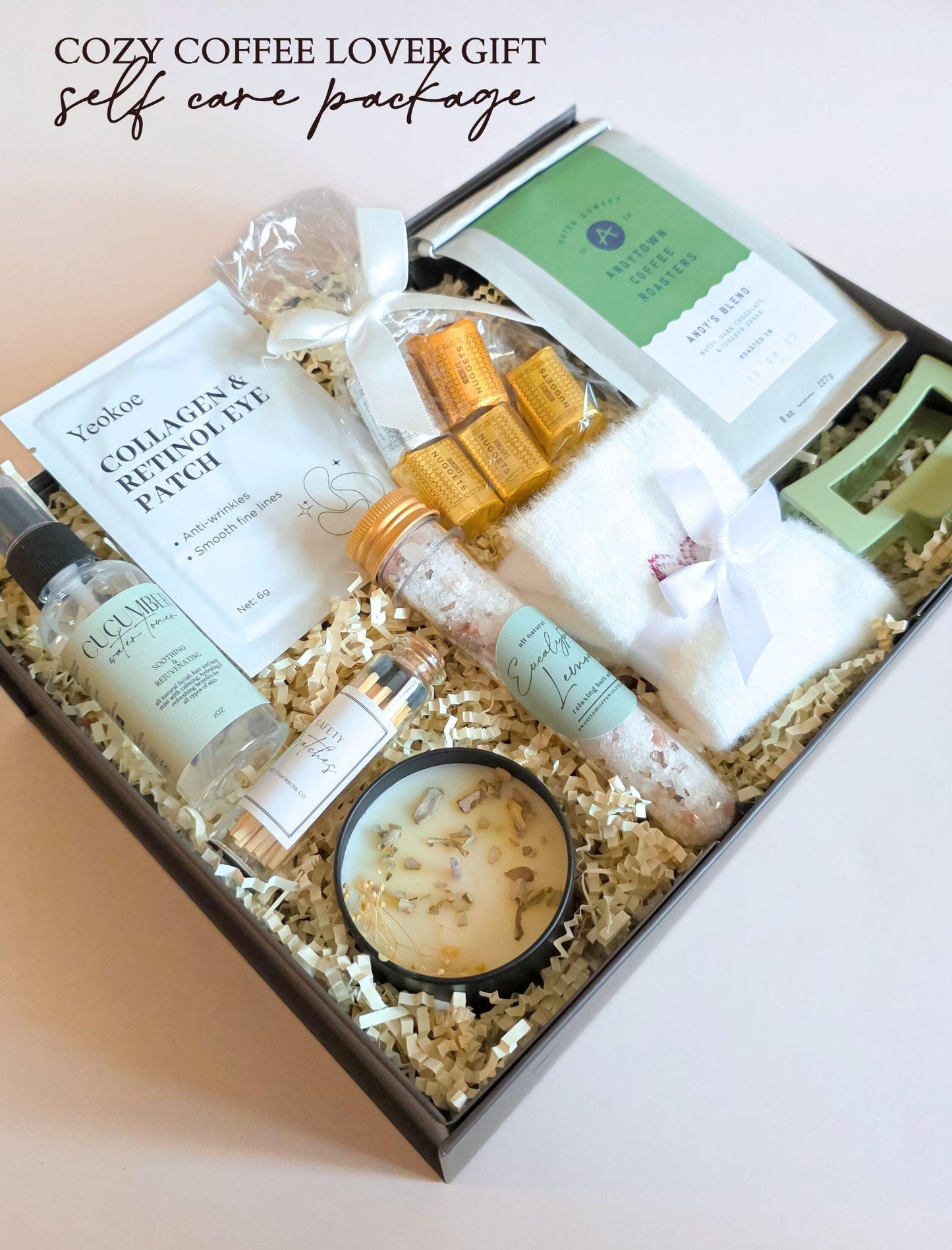 Coffee Lover Cozy Basket