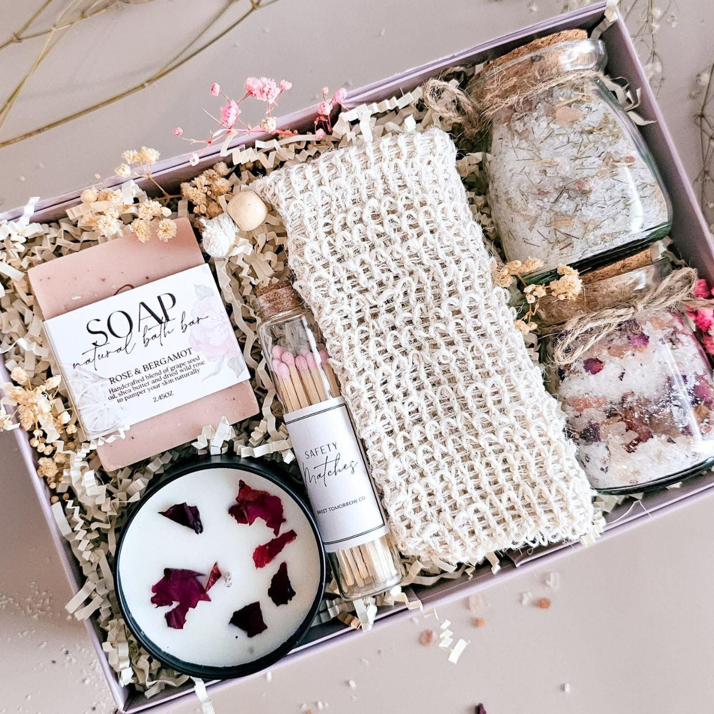 Bath Soak Gift Box
