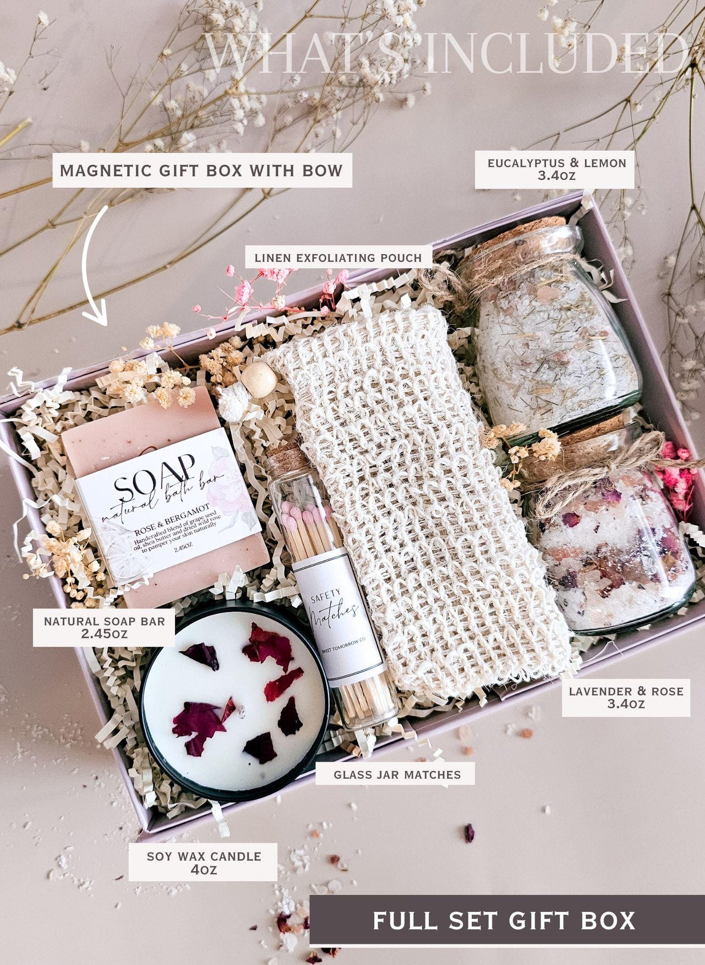 Bath Soak Gift Box