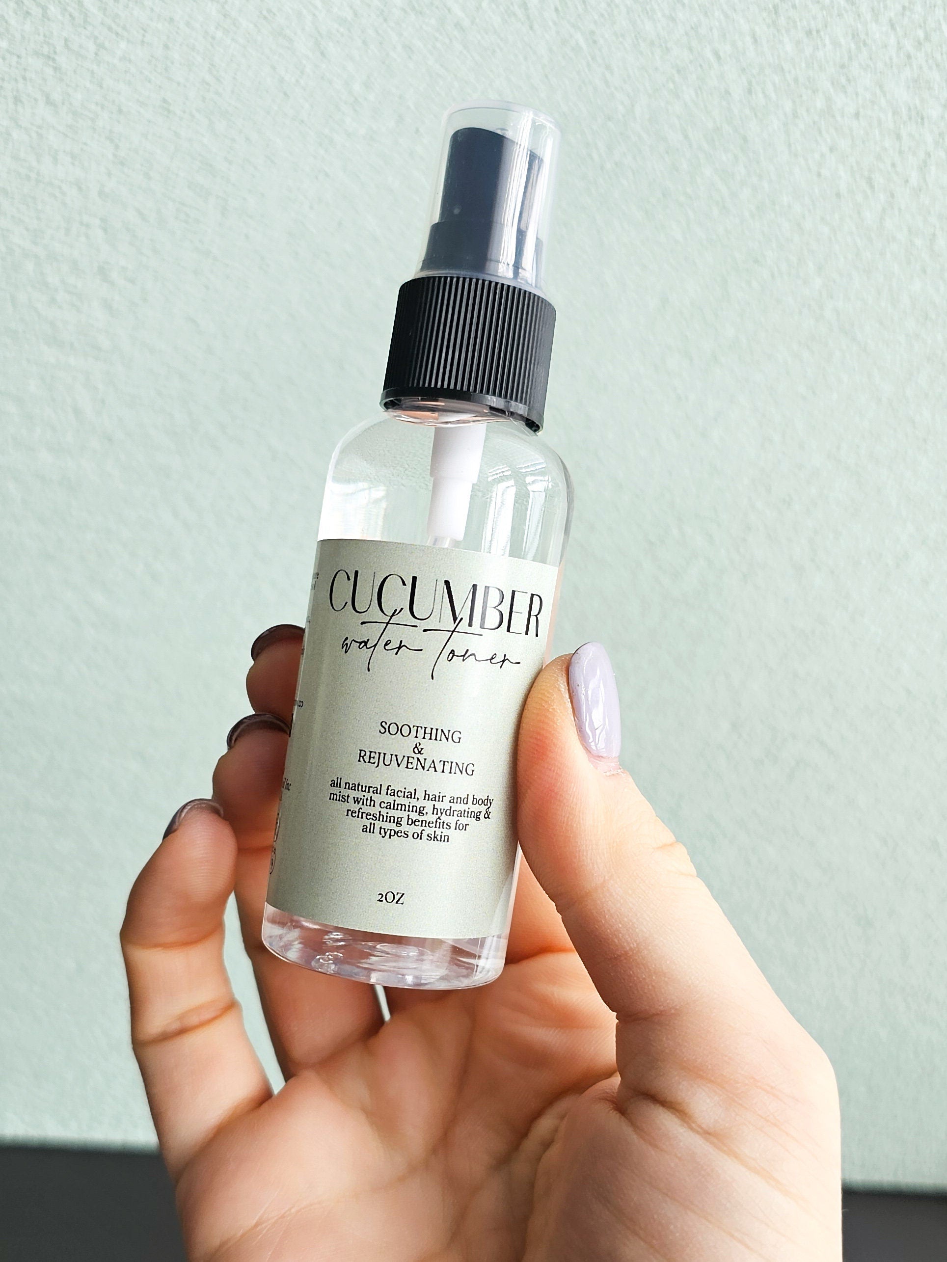 Cucumber Face Toner Spray