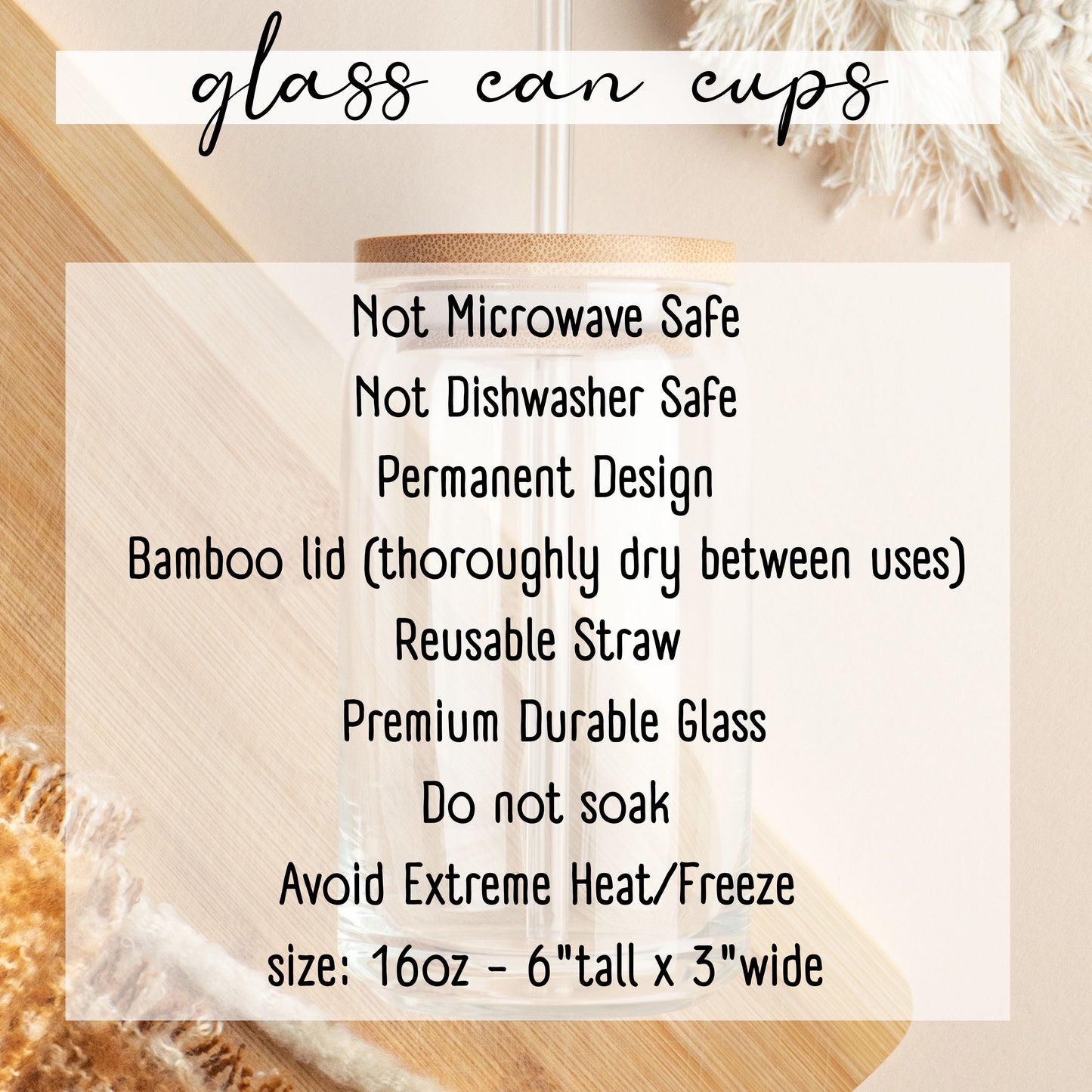 Tarot Card Glass Tumbler