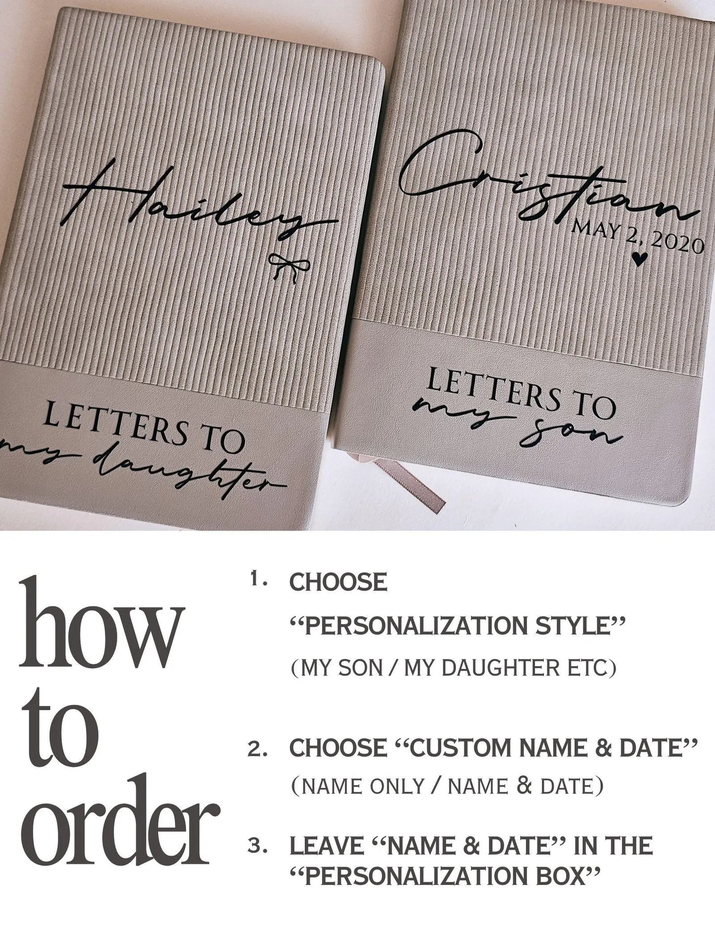 Letters to my Son/Daughter Journal