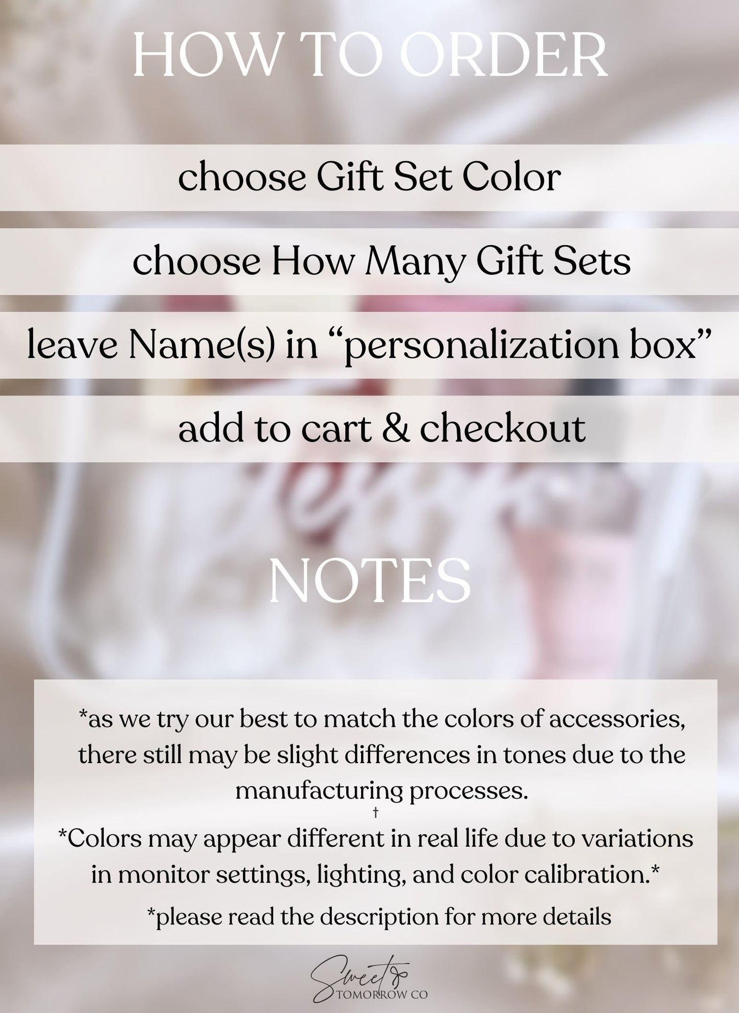 Party Favor Gift Set