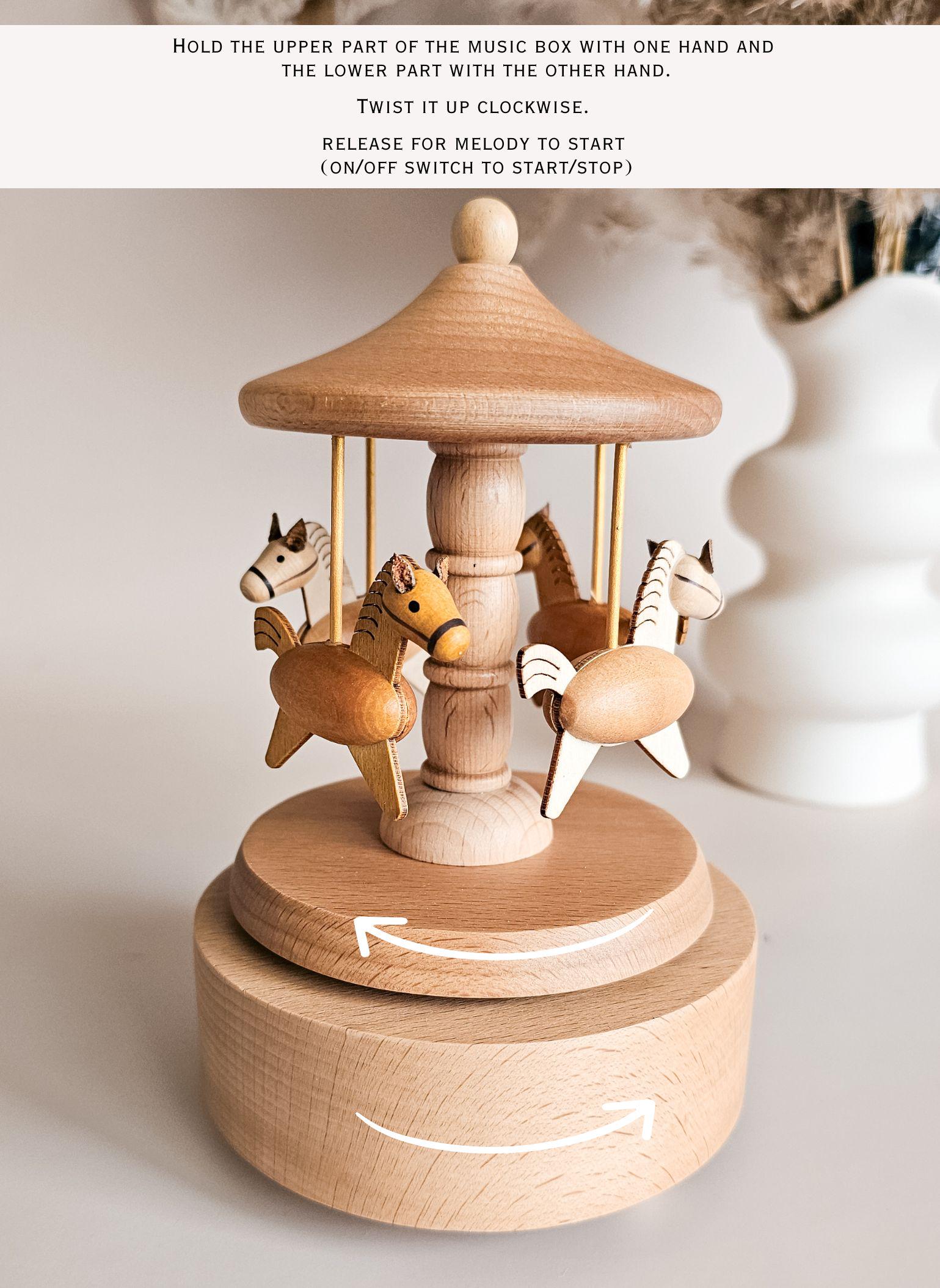 Non-Personalized Music Carousel Box