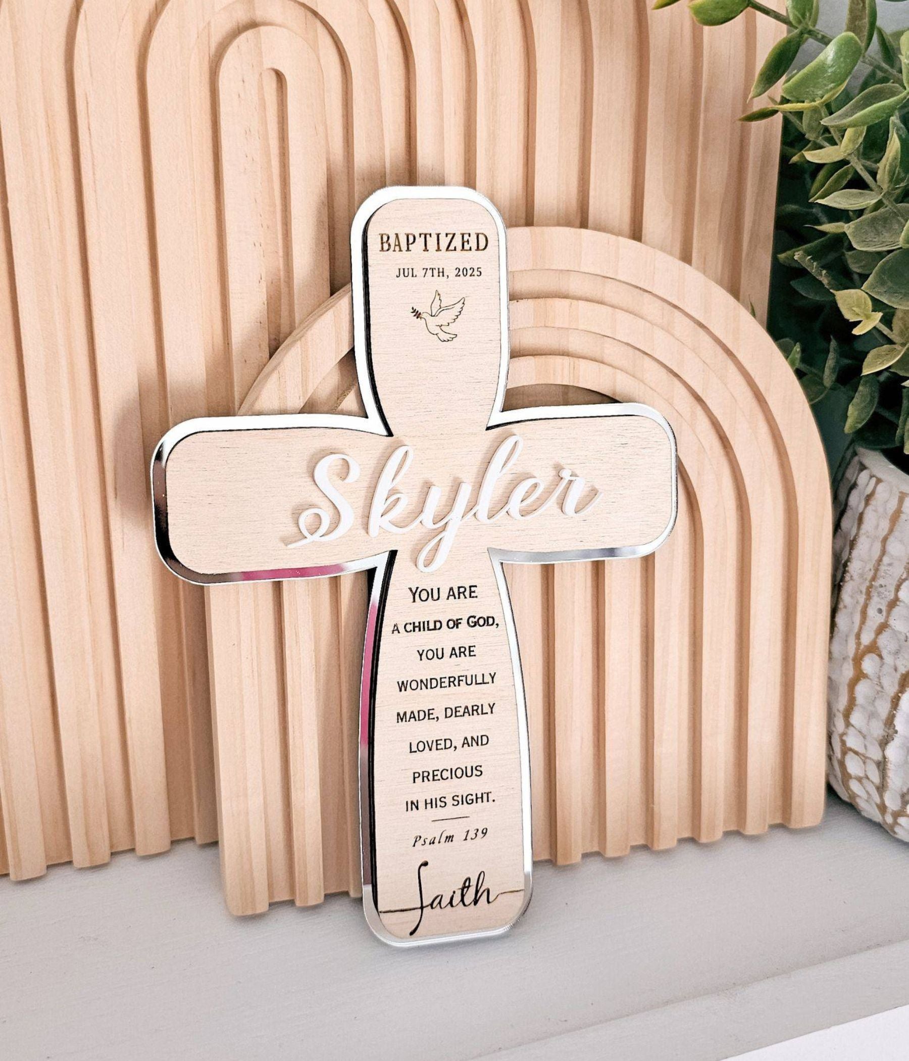 Baptism Cross Keepsake Bestseller