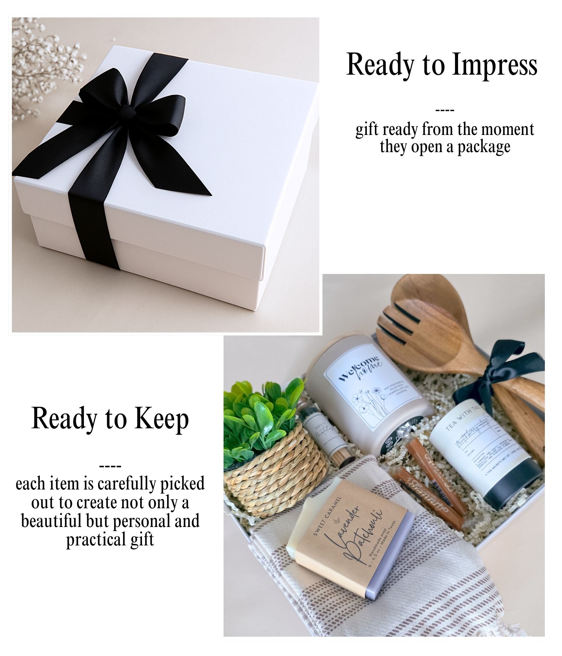 Welcome Home Housewarming Gift Basket