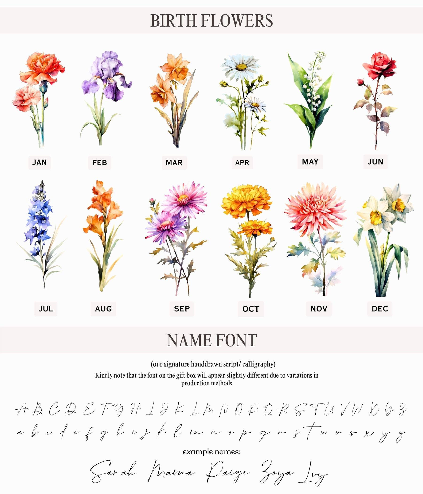 Her Best Birthday Gift Box