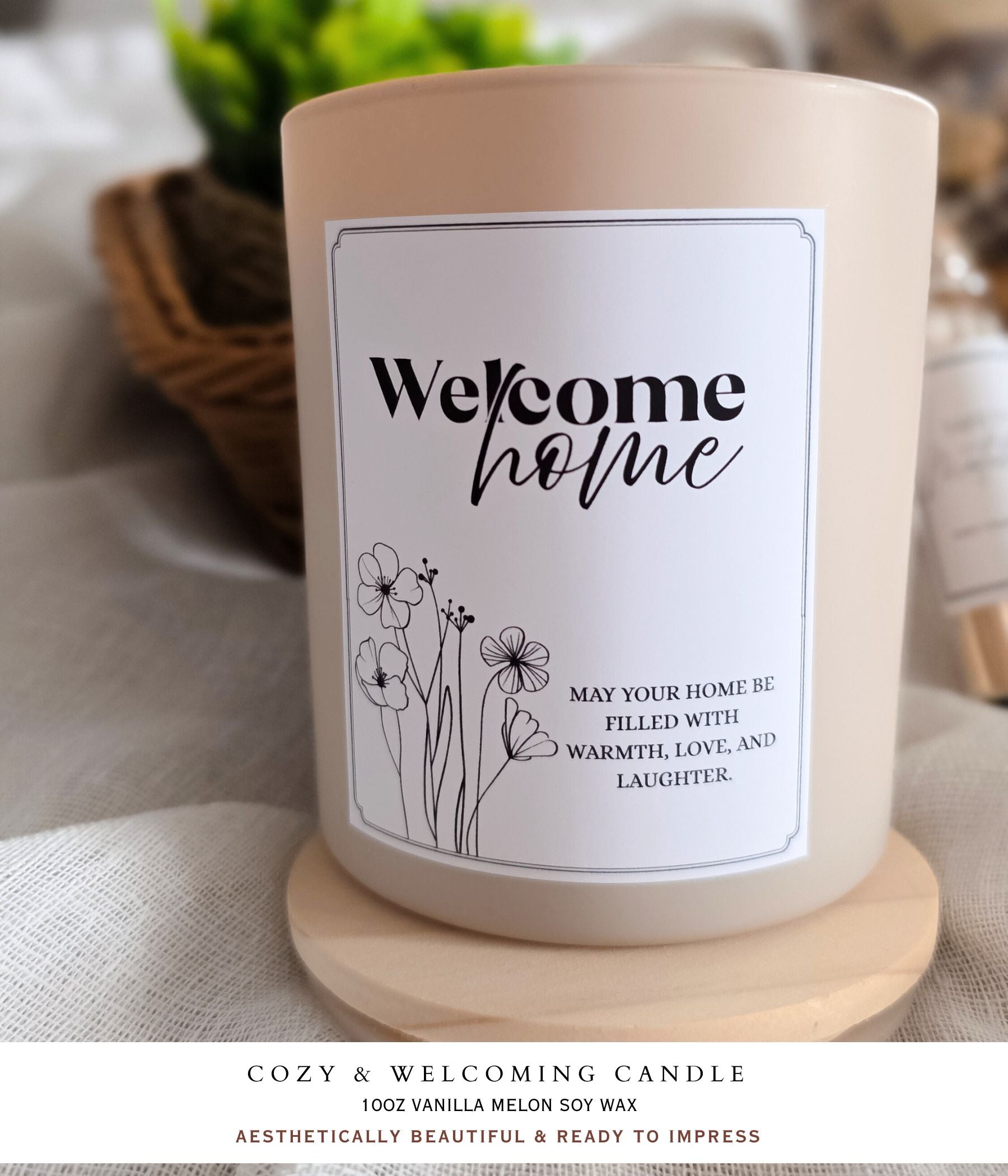Welcome Home Housewarming Gift Basket