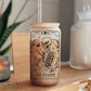 Tarot Card Glass Tumbler