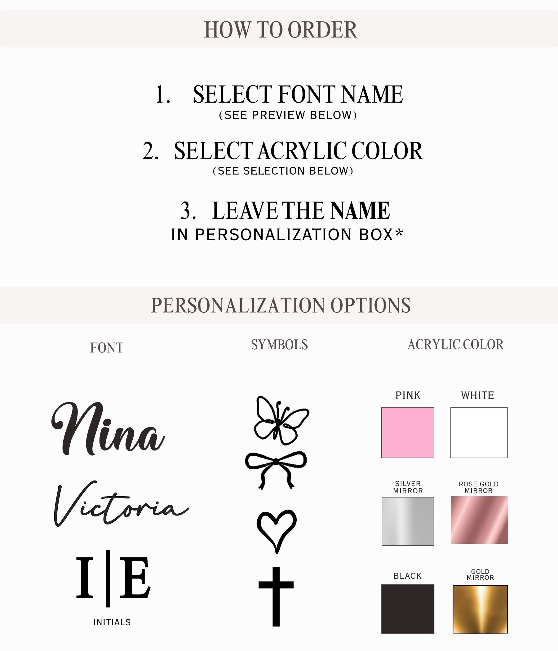 Brown Personalized Jewelry Organizer