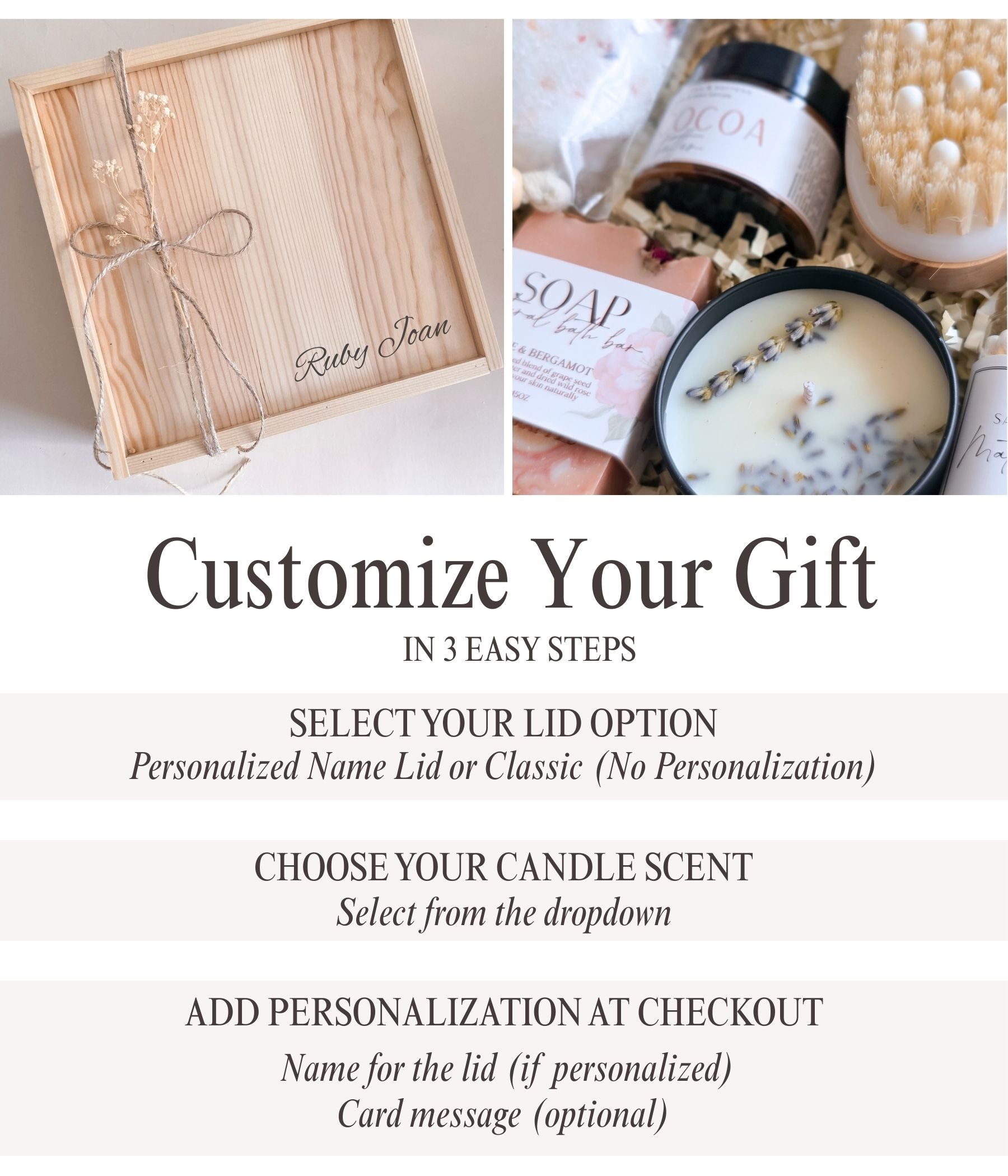 Indulge Luxury Wooden Gift Box