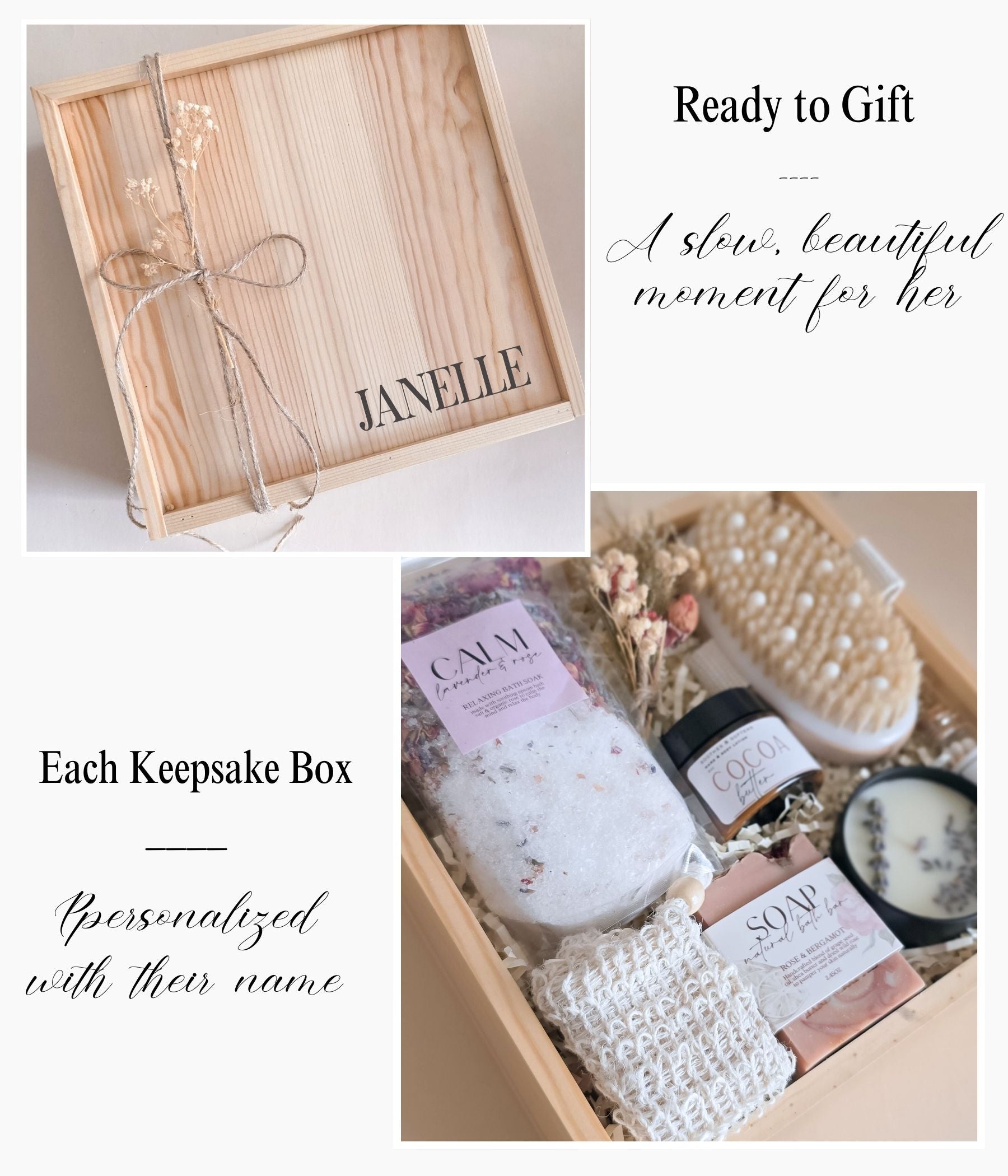 Indulge Luxury Wooden Gift Box