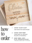 Wooden Baptism Memory Box