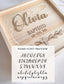 Wooden Baptism Memory Box
