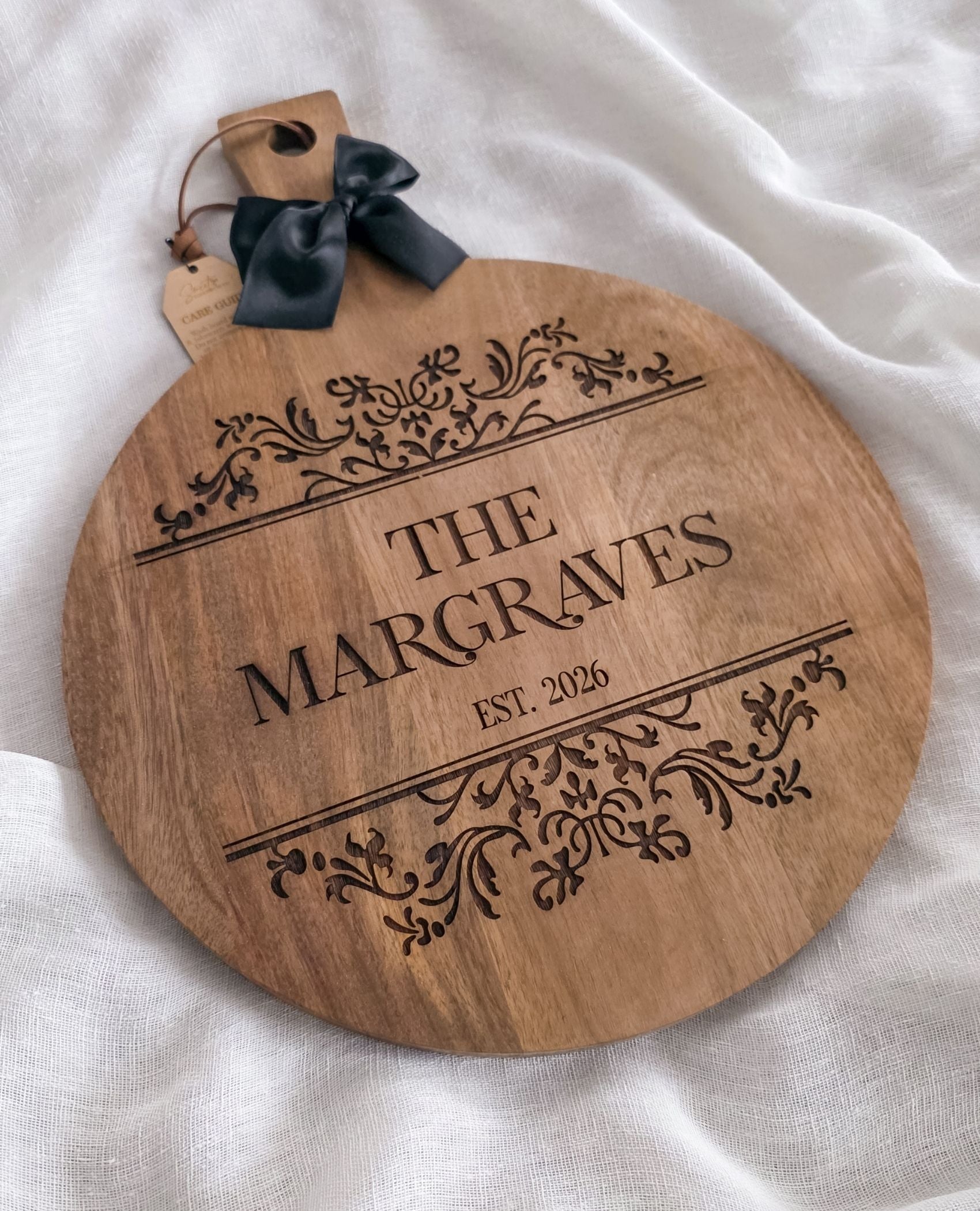 Wedding Keepsake Cutting Board Gift Set