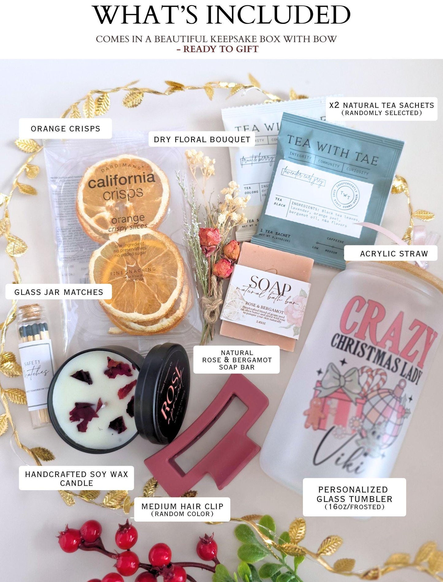 Crazy Christmas Lady Box