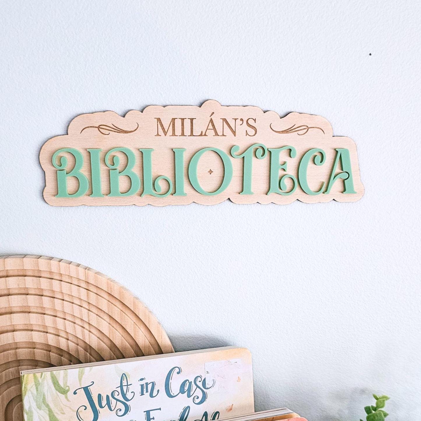 Custom Kids Room Sign (Library, Storytime, Playroom etc.)