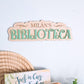 Custom Kids Room Sign (Library, Storytime, Playroom etc.)