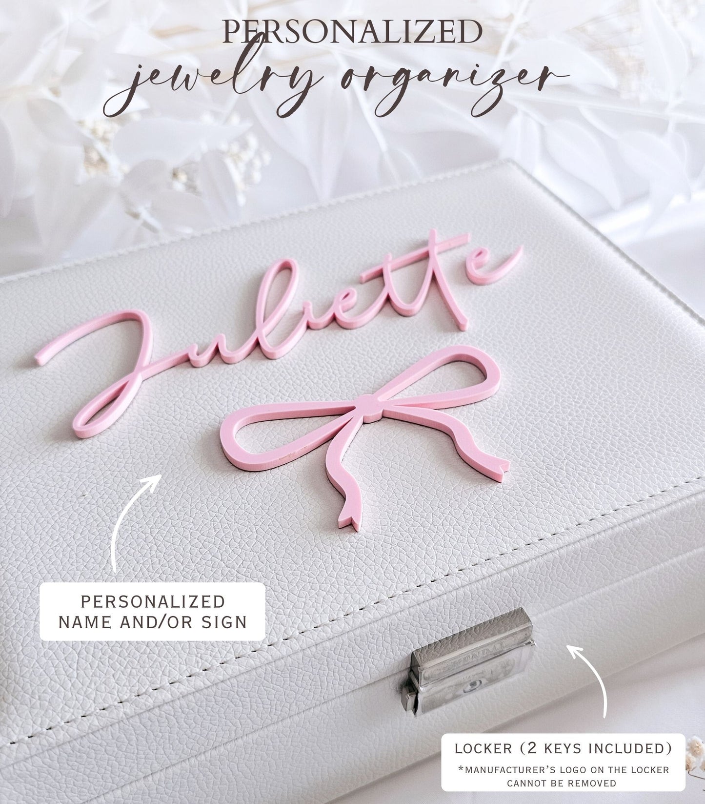 Personalized Jewelry Organizer