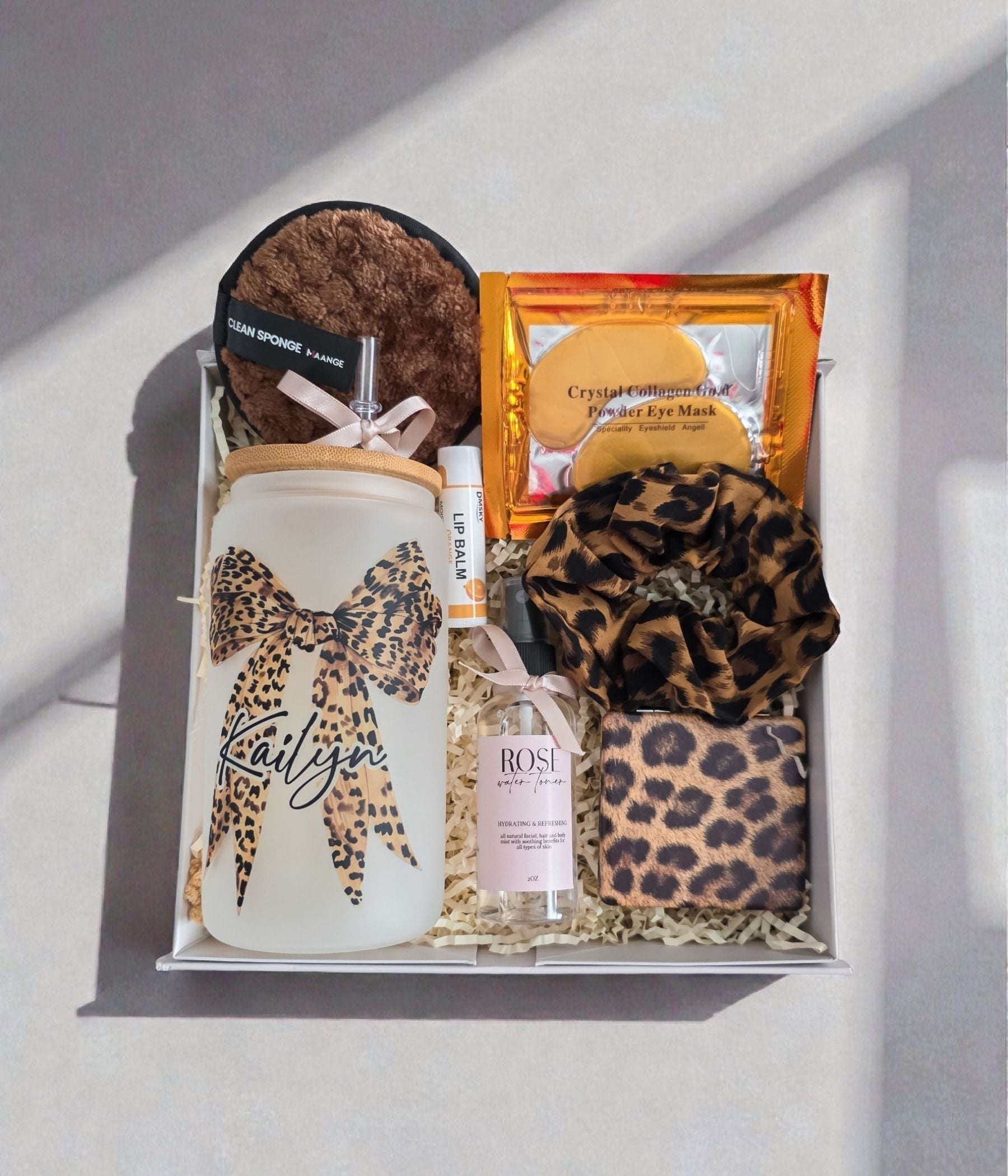 Leopard All The Way Self-Care Box