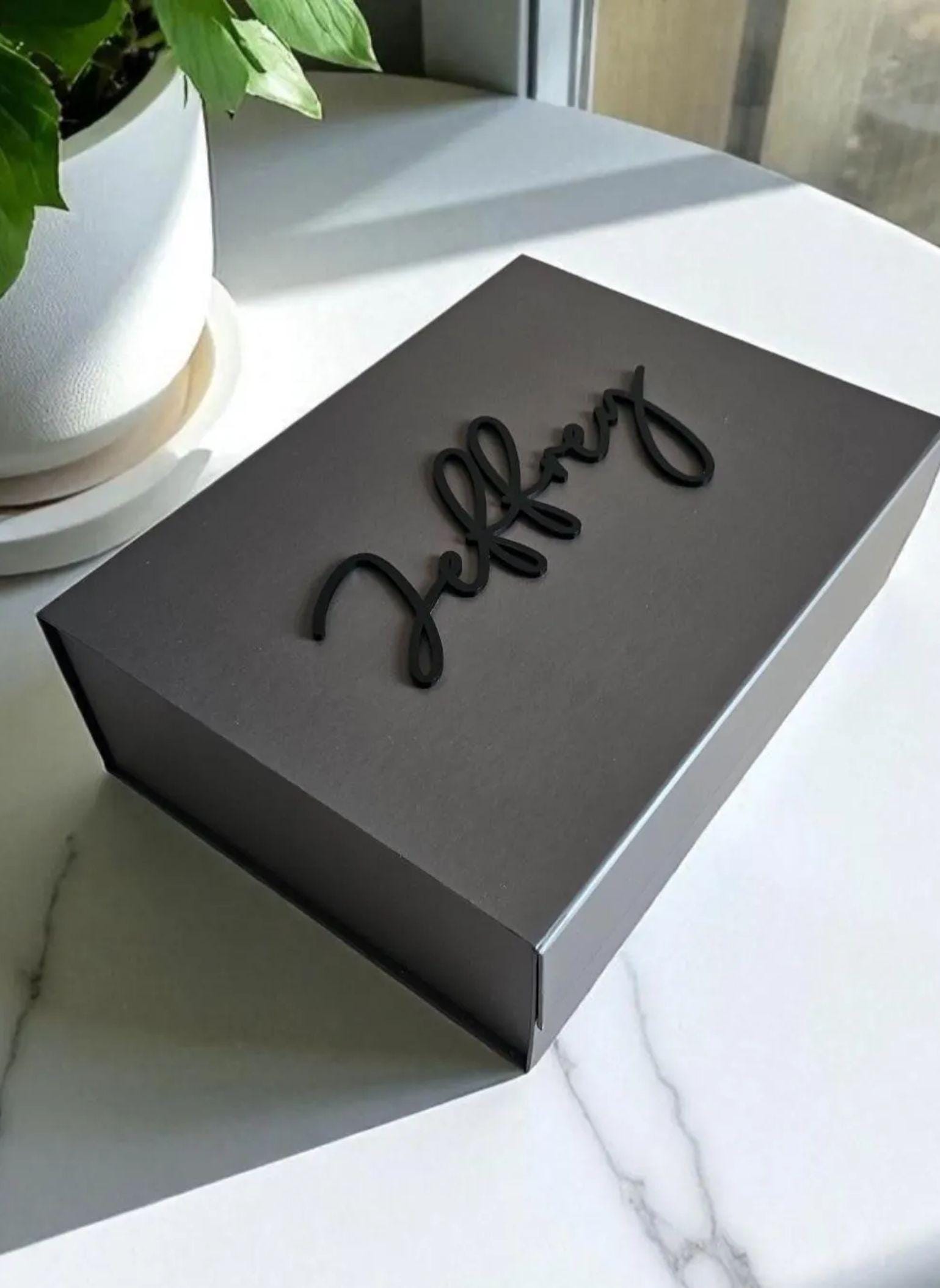Classic Monogram Keepsake Gift Box