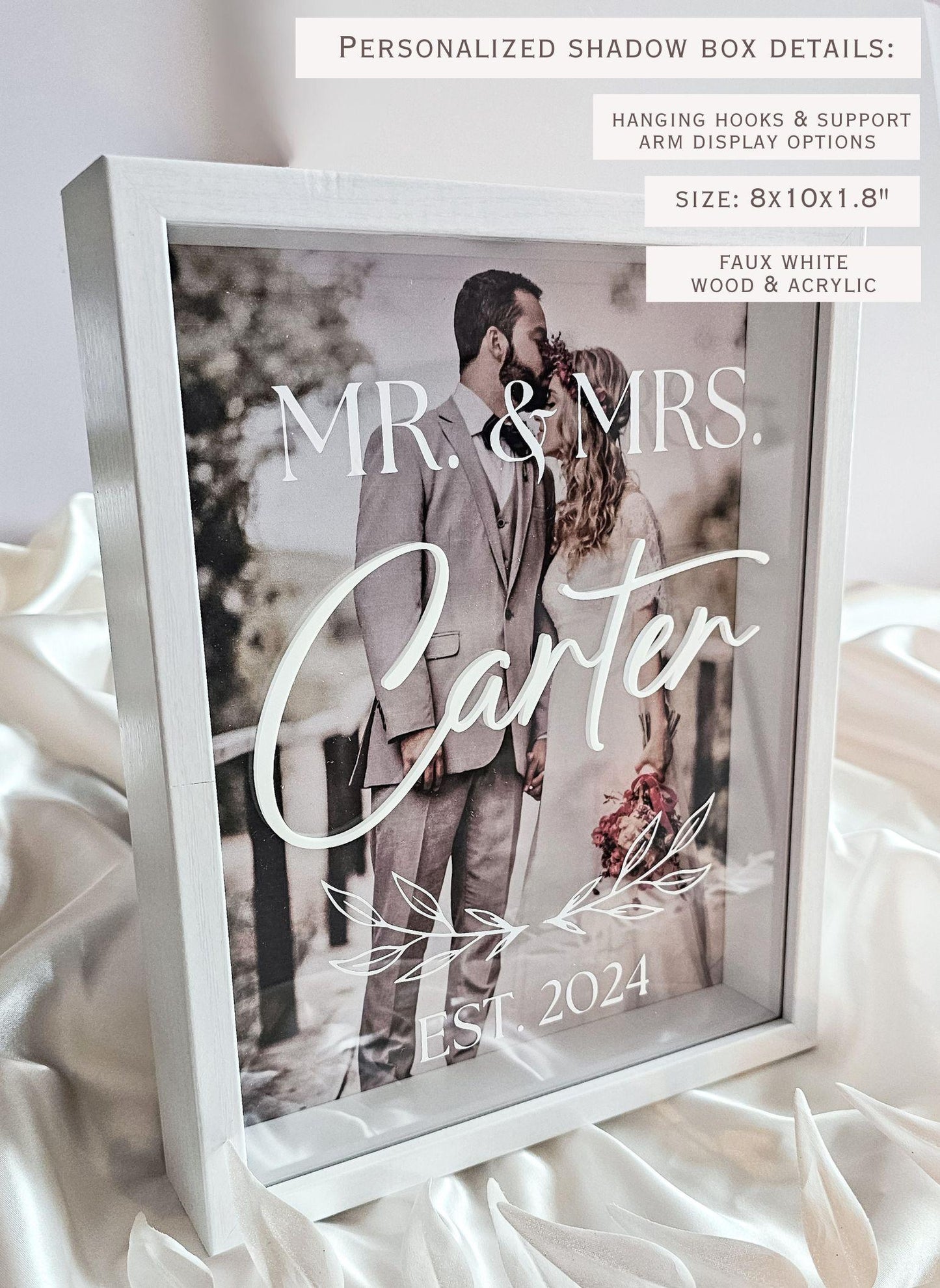 Wedding Keepsake Frame