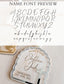 Custom Baptism Ornament