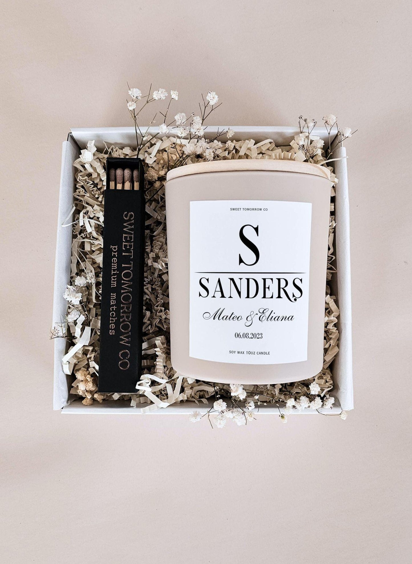 Wedding Candle Gift Set
