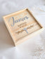 Wooden Baptism Memory Box