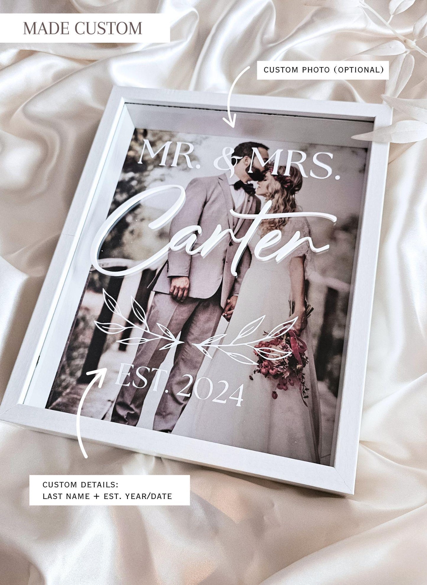 Wedding Keepsake Frame