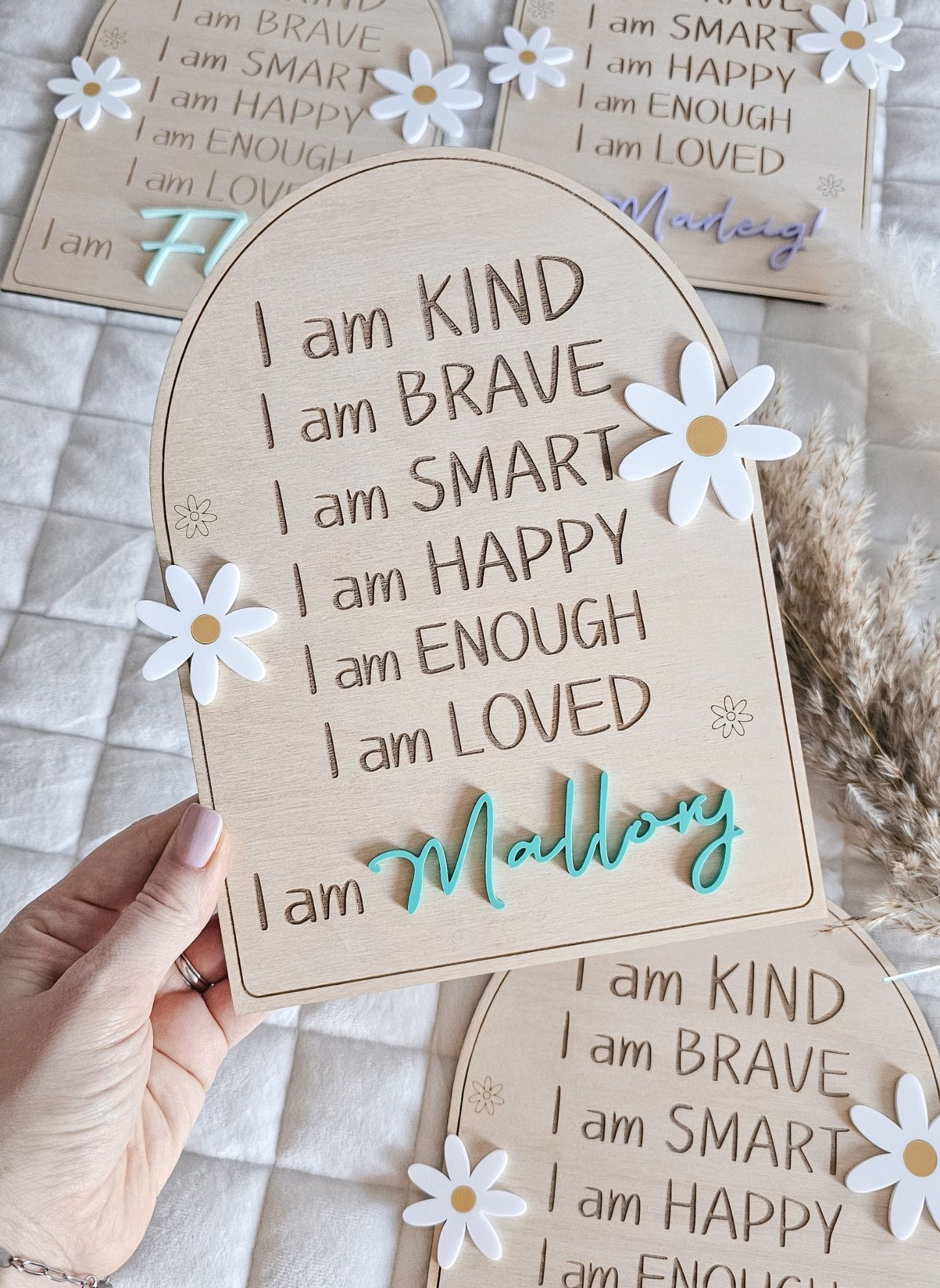 Affirmation Daisy Sign