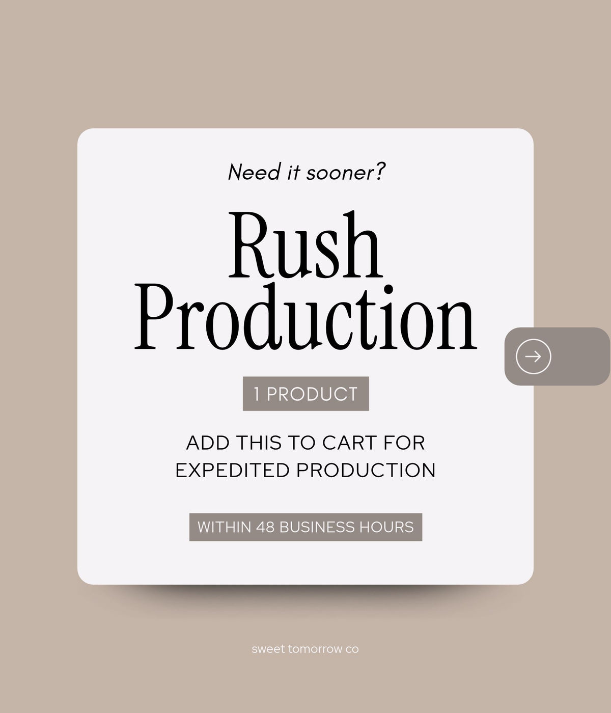 Rush Production