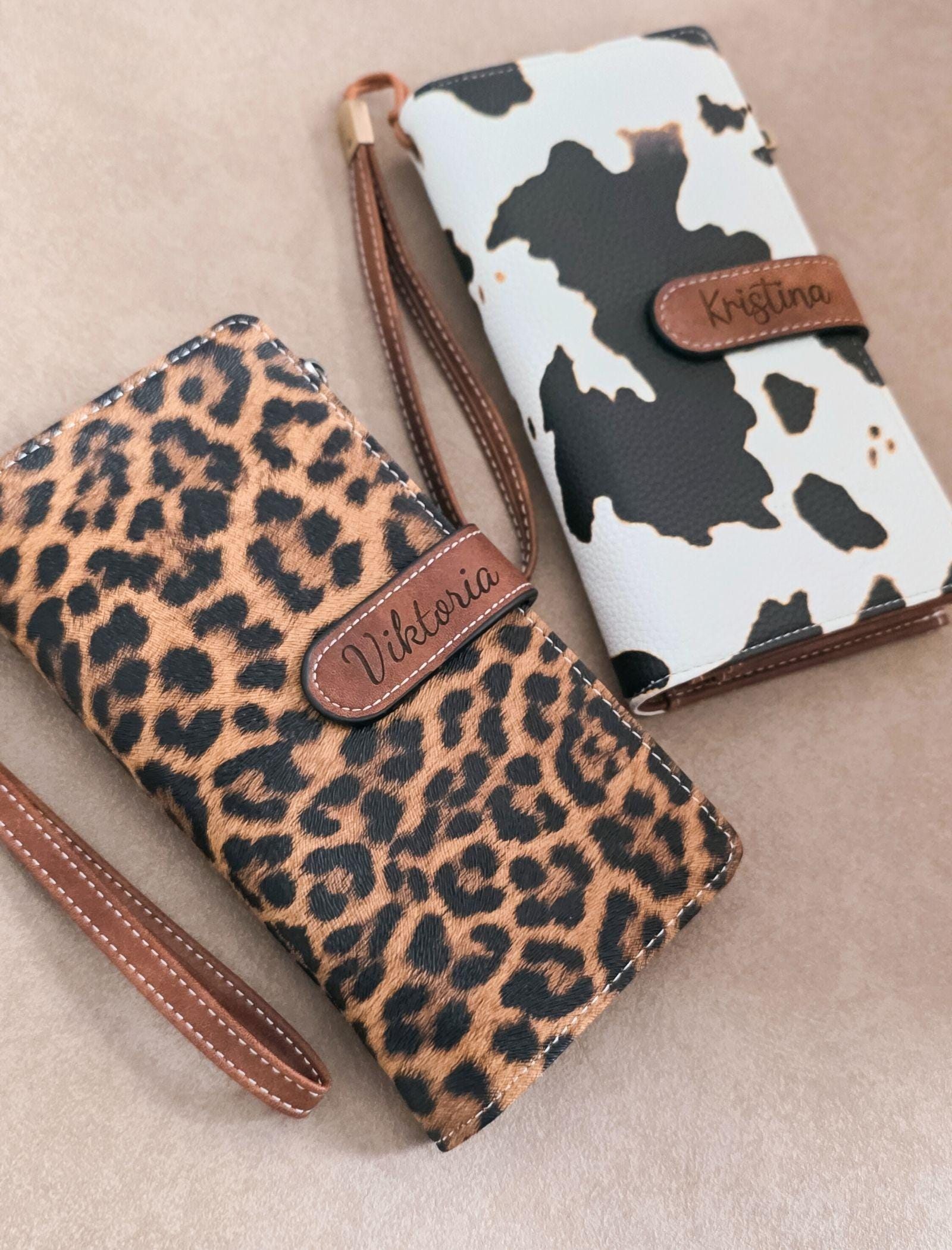 Personalized Wristlet Wallet Clutch