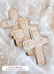 Custom Baptism Mirror Cross