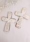 Custom Baptism Mirror Cross