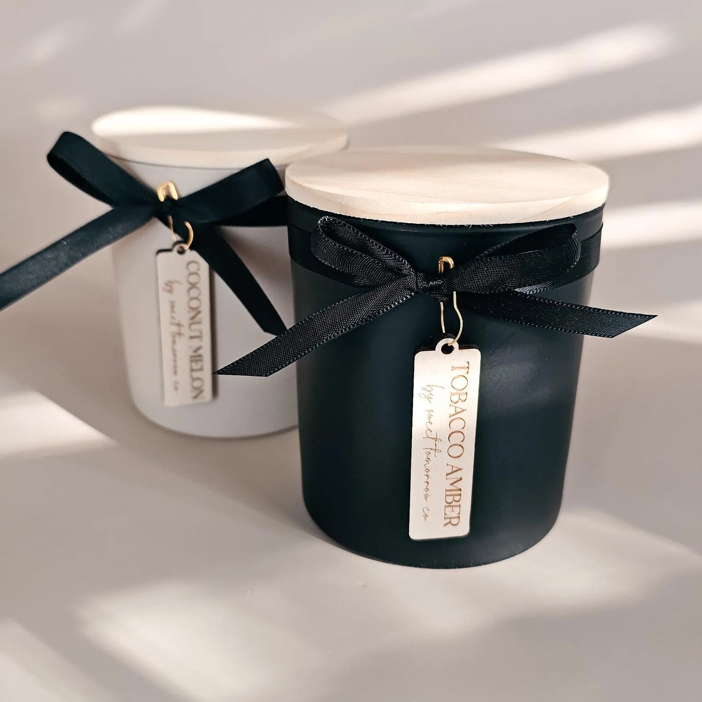 Engraved Mr. & Mrs. Candle Gift