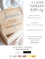 Wooden Baptism Memory Box
