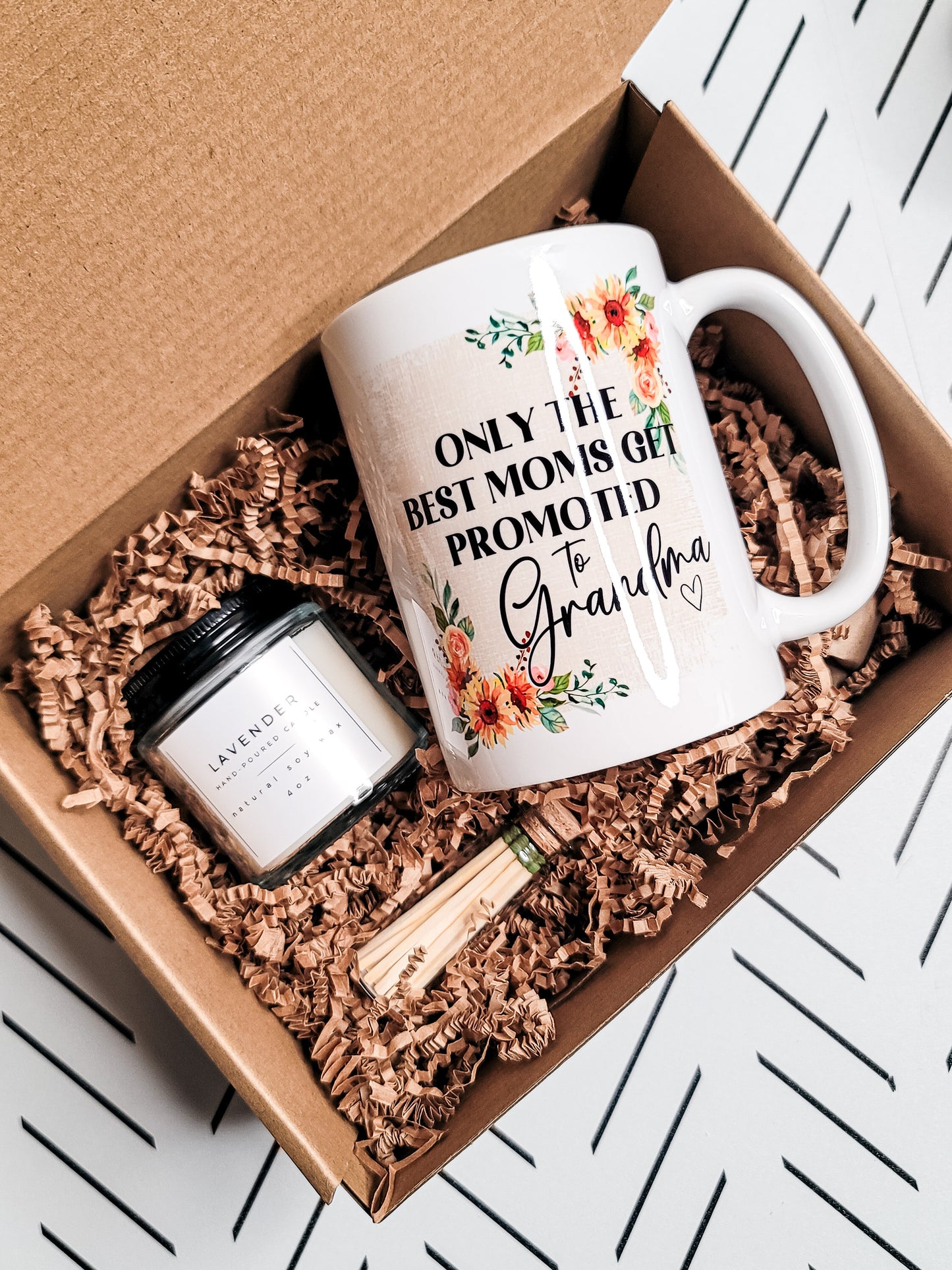 Promoted to Grandma Gift Box
