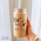 Nail Tech Glass Tumbler